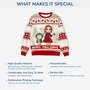 5668WUS4 custom cat lover gifts happy pawlidays ugly christmas sweater cat 5668W6HTD