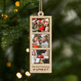 5673OUS1 personalized 2 layered wood xmas ornament family photo gifts 5673O6MMI
