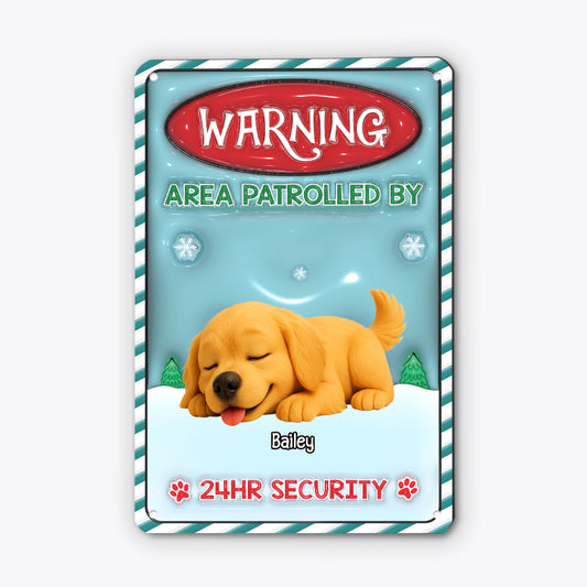 5681EUS1 personalized metal signs christmas gifts for dog lovers 5681ETYAC