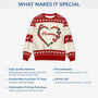 5685WUS5 personalized gift for mom ugly christmas sweater with names 5685WKLTA