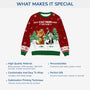 5693WUS5 personalized ugly christmas sweater cat best cat dad ever gifts 5693W8LND