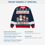 5695WUS5 personalized ugly christmas sweater matching sweaters for family 5695W8KAI