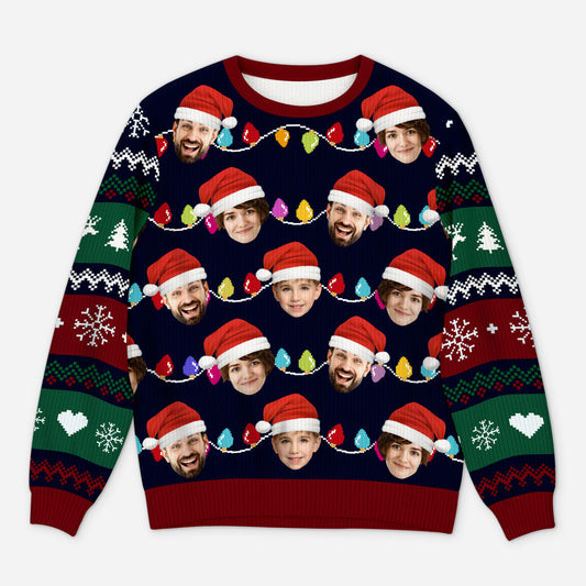 5696WUS1 personalized gifts for family ugly christmas sweater with photos 5696W3VTI