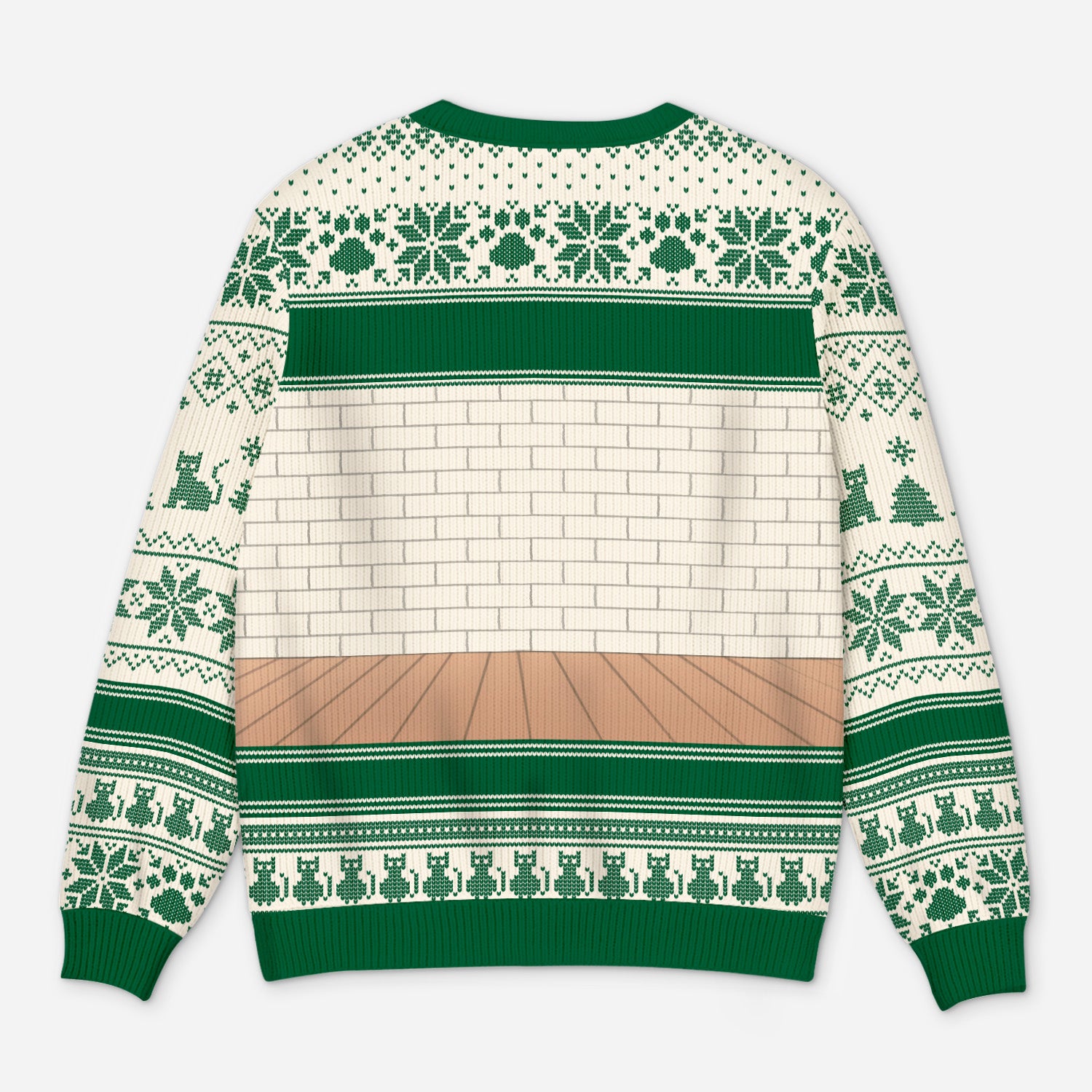 5702WUS3 personalized cat mom gifts cat ugly christmas sweater 5702WTMMD