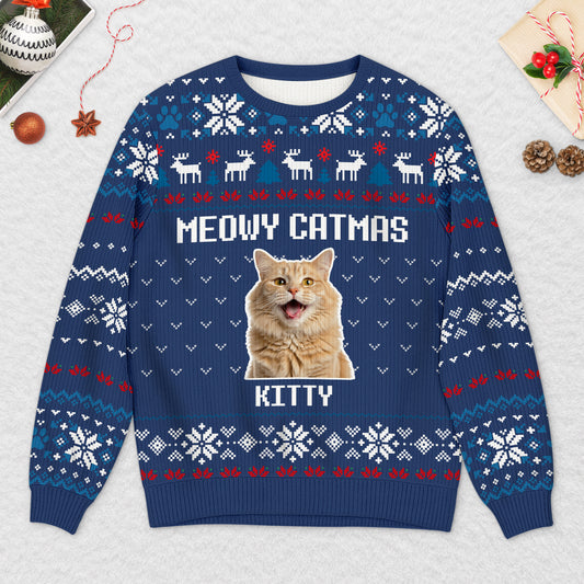 5703WUS1 custom photo ugly christmas sweater funny gifts for pet lovers 5703W3LCD_3