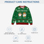 5704WUS4 personalized gifts for cat lovers ugly christmas sweater cat 5704WTYND