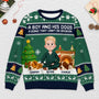 5706WUS2 personalized dog lover gifts dog ugly christmas sweater 5706WTMZC
