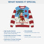 5707WUS5 personalized ugly christmas sweater funny retirement gifts 5707WKVZB