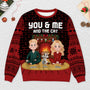 5715WUS2 personalized dog lover gifts ugly christmas sweater couples_ 5715W6LMC