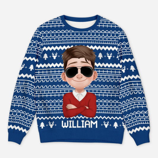5717WUS1 personalized xmas gifts fuck this shit ugly christmas sweater 5717W6LQA