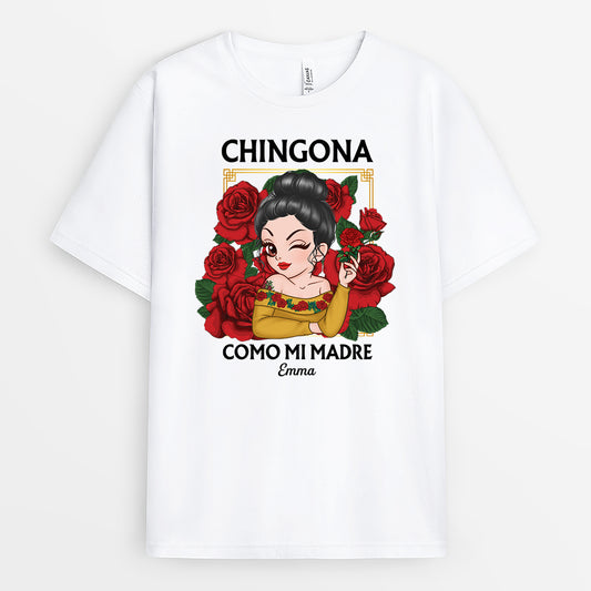 5725AUS1 personalized gifts for her chingona como mi madre t shirt 5725A8ZAA