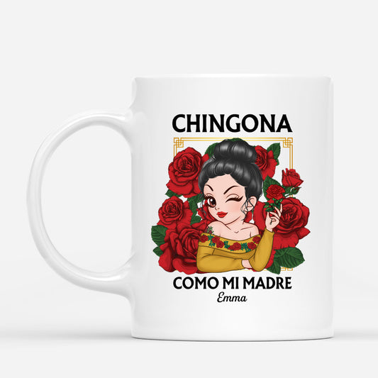 5725MUS1 personalized gifts for her chingona como mi madre mug 5725M8ZAA