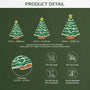 5741OUS3 personalized family gifts acrylic christmas tree ornaments 5741OTTMI