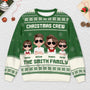 5753WUS2 custom xmas gifts matching ugly christmas sweater for family 5753W8KMI