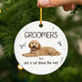 5756OUS2 personalized ceramic christmas ornaments gifts for dog groomers_ 5756O6VQC