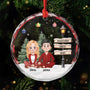 5758OUS1 personalized xmas gifts for couples together since glass ornament 5758O3QMG