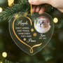 5769OUS2 personalized pet memorial gifts acrylic photo christmas ornaments 5769O8UMC
