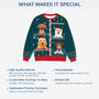 5772WUS5 customized gifts for cat lovers cat ugly christmas sweater 5772WKYAC