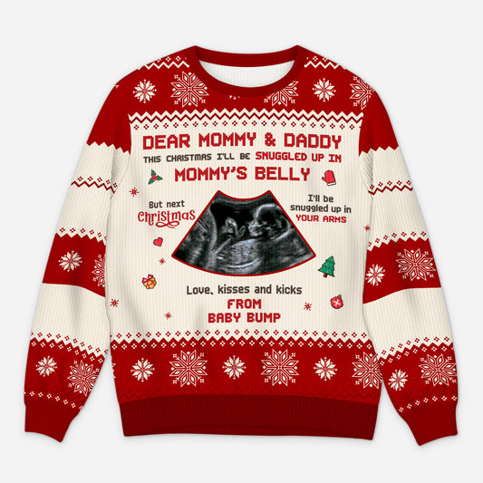 5773WUS1 personalized parents to be gifts ultrasound ugly christmas sweater 5773WKVZA