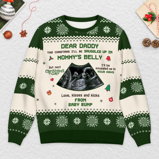 5773WUS2 personalized parents to be gifts ultrasound ugly christmas sweater 5773WKVZA