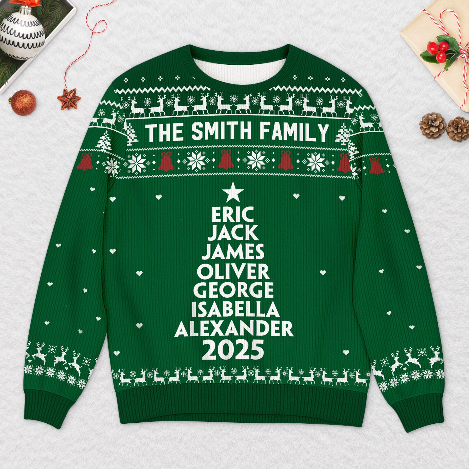 5780WUS2 personalized gifts for family matching ugly christmas sweaters 5780WTZCI_0cf050a5 8932 4baa 954b 3ed22ec718b9