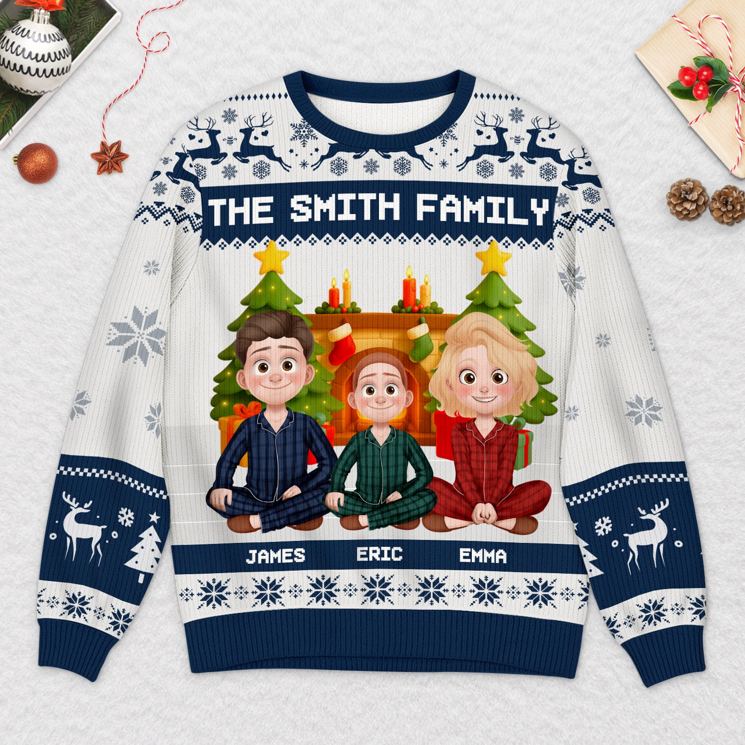 5783WUS2 personalized family ugly sweaters_ family christmas gifts 5783W8MZI