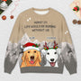 5784WUS2 personalized dog gifts for owners admit it ugly christmas sweater 5784WTLQC