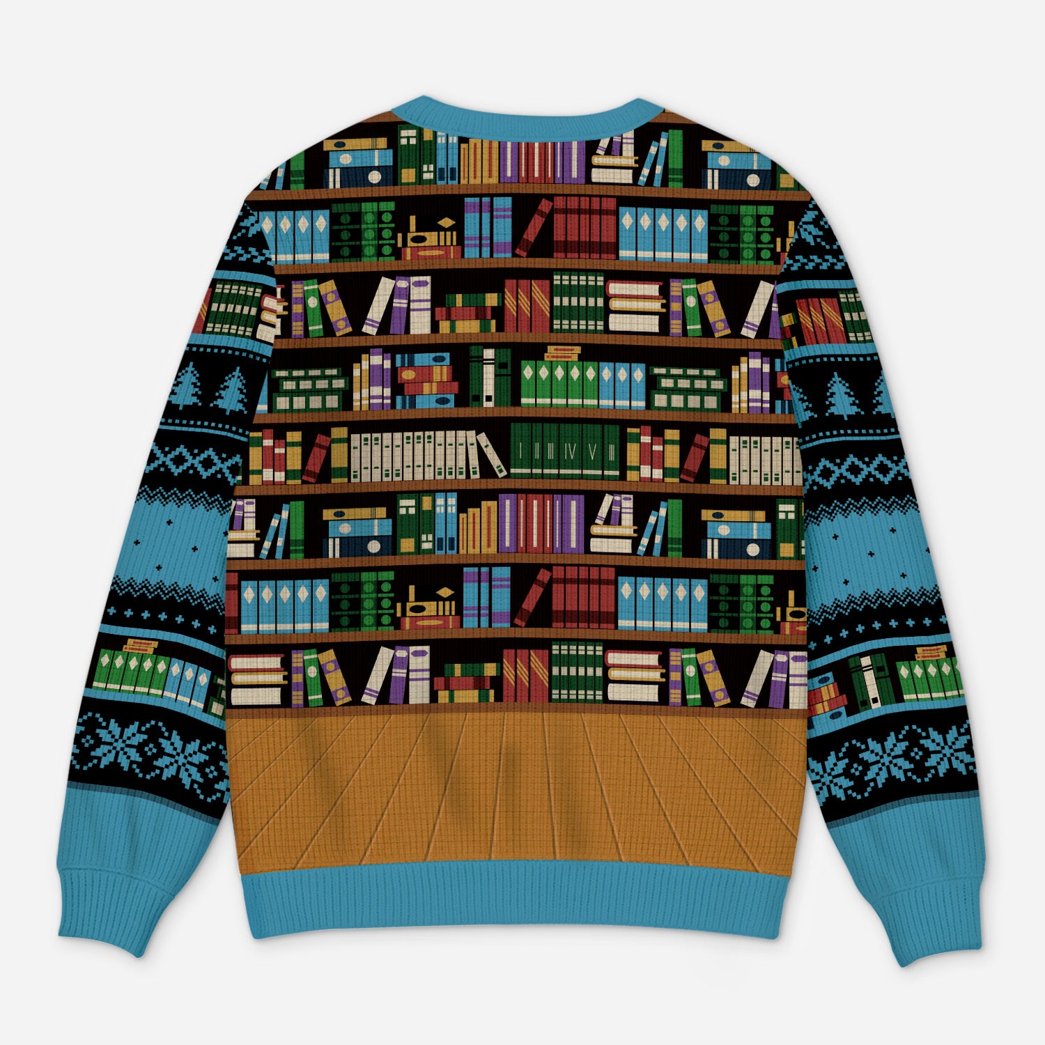 5788WUS3 personalized ugly christmas sweater women gifts for book lovers 5788W3QMA