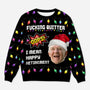 5789WUS1 custom face ugly christmas sweater funny retirement gifts 5789WTTMA