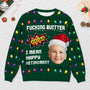 5789WUS2 custom face ugly christmas sweater funny retirement gifts 5789WTTMA