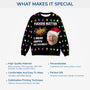 5789WUS5 custom face ugly christmas sweater funny retirement gifts 5789WTTMA