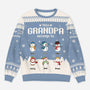 5791WUS1 custom gifts for grandpa grandma ugly christmas sweater snowman 5791WKZNB