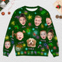 5801WUS2 custom family gifts funny ugly christmas sweater with faces 5801WTUAI