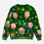 5801WUS3 custom family gifts funny ugly christmas sweater with faces 5801WTUAI