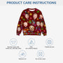 5801WUS4 custom family gifts funny ugly christmas sweater with faces 5801WTUAI