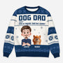 5803WUS1 personalized dog dad gifts ugly christmas sweater 5803W3HZC
