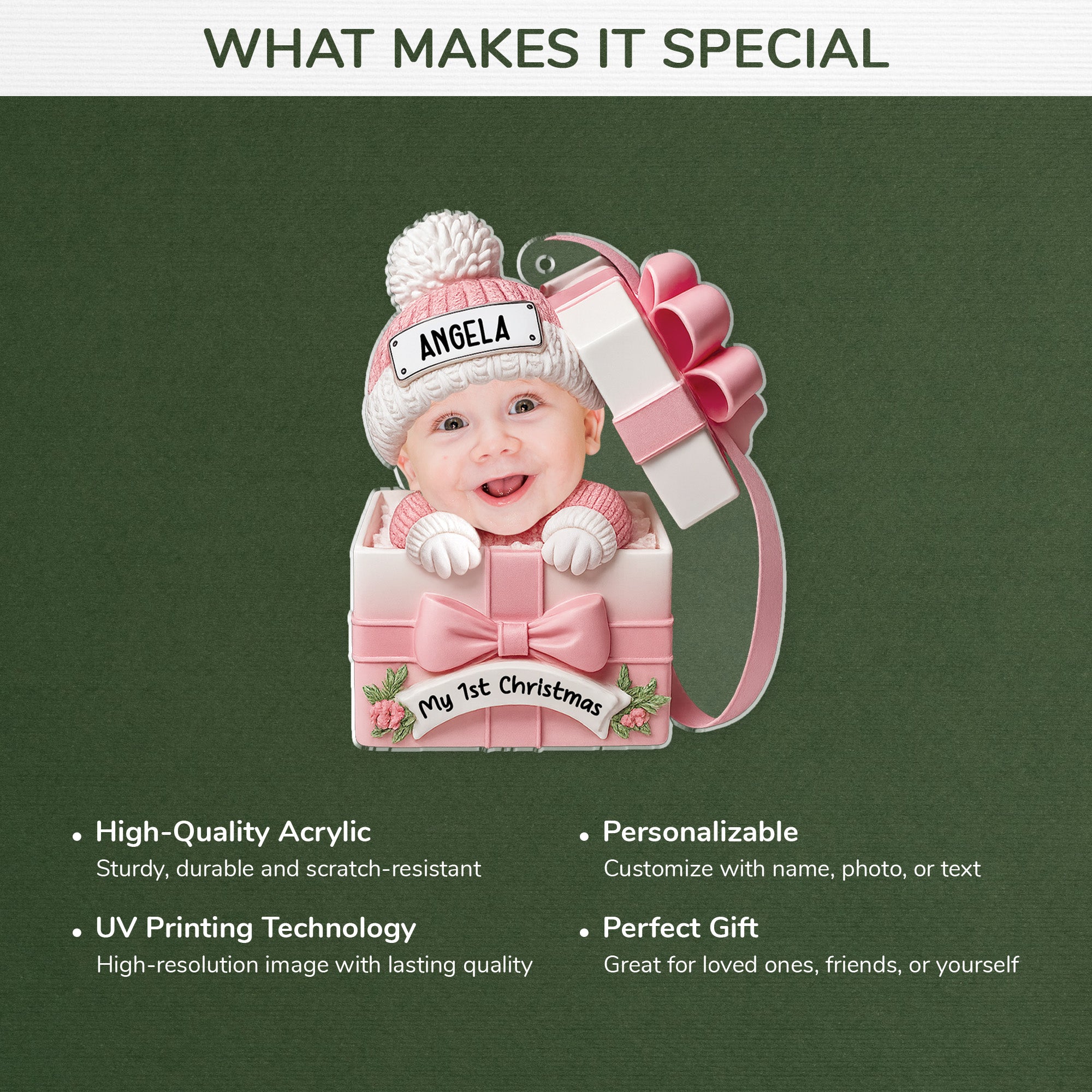 5807OUS4 3d printing effect personalized babys first christmas ornaments_ acrylic 5807O8LMK