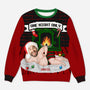 5813WUS1 personalized photo gifts one night only ugly christmas sweater 5813W3QAB