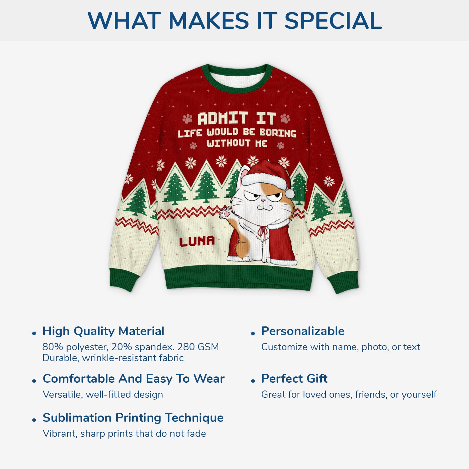 5818WUS5 custom cat ugly christmas sweater funny gifts for cat lovers 5818W6LTD_d268f4ee b5fc 4830 8c5d f9a307acae14