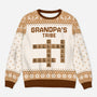 5827WUS1 custom ugly christmas sweater crossword gifts for grandparents 5827W6QNA