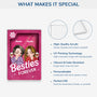 5832RUS4 custom best friend gifts besties forever rectangle acrylic plaque 5832R8ZAF