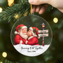 5836OUS2 personalized xmas gifts for couples acrylic santa ornaments_ 5836OTT5G
