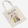 5854BUS2 you me and the cats tote bag personalized gifts for couples 5854BKQ7D