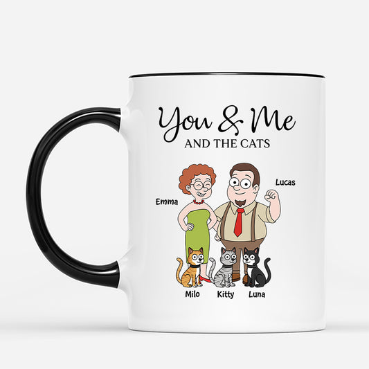 5854MUS2 personalized gifts for couples you me and the cats mug 5854MKQ7D