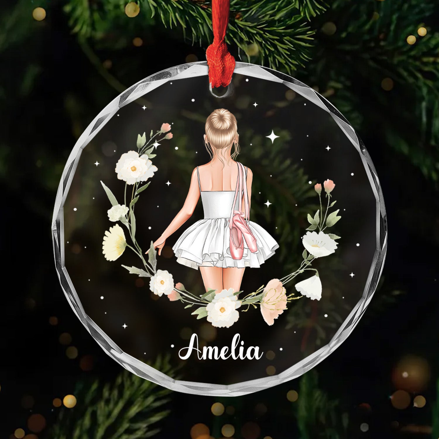 5855OUS1 personalized christmas gifts for kids glass ballet dancer ornament 5855O3ZTA