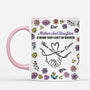 5857MUS2 3d printing effect custom mother and daughter gifts hand holding mug 5857M8LMA