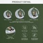 5867OUS3 3d printing effect acrylic cat christmas ornaments gifts for cat lovers 5867OKQMD
