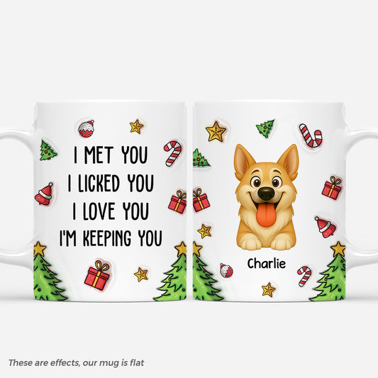 5875MUS1 im keeping you christmas mug custom gifts for dog lovers 5875MTTTC