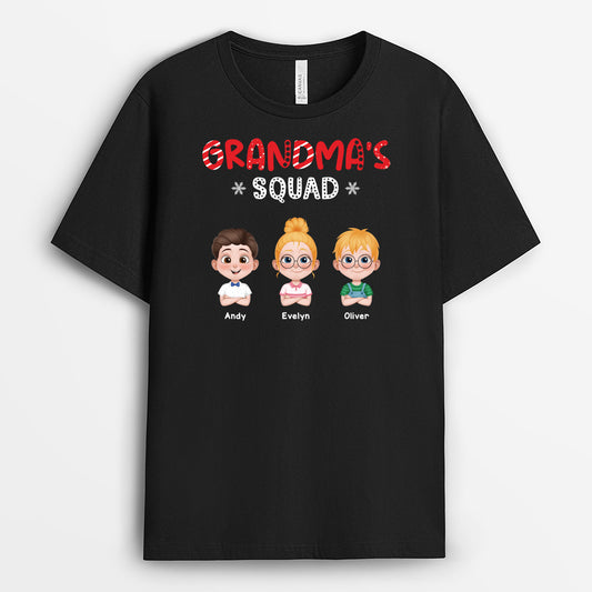5880AUS1 santa squad shirt personalized christmas gifts for grandparents 5880ATLAA