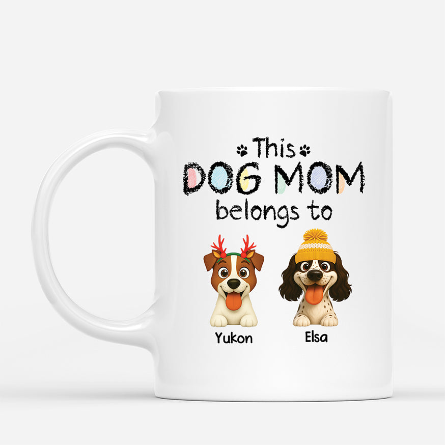 5882MUS1 personalized dog christmas mug unique dog mom christmas gifts 5882MKV0C